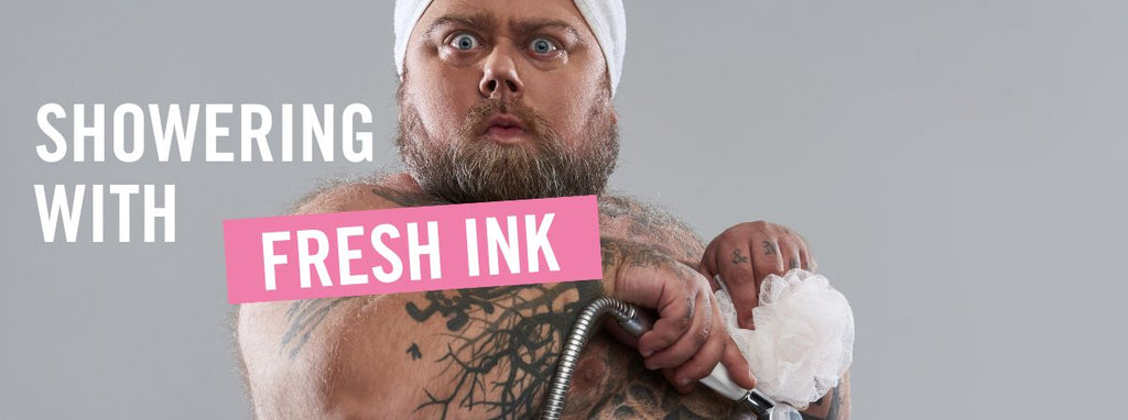 Showering with fresh ink - Can I shower after a tattoo? | Roxxi's Poolroom