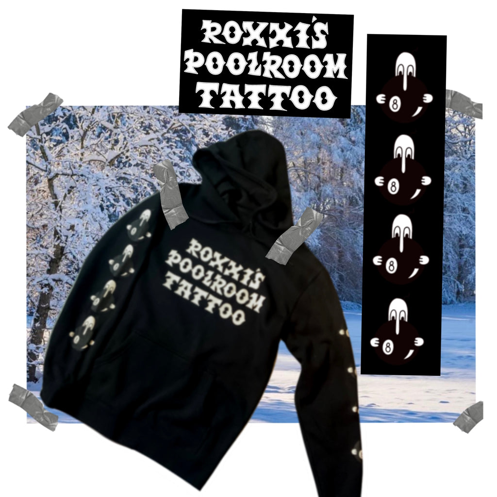 ROXXI’S POOLROOM TATTOO HOODIE