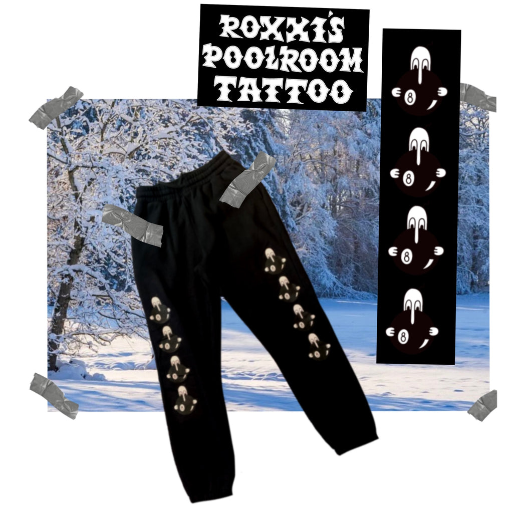 ROXXI’S POOLROOM TATTOO TRACKIES