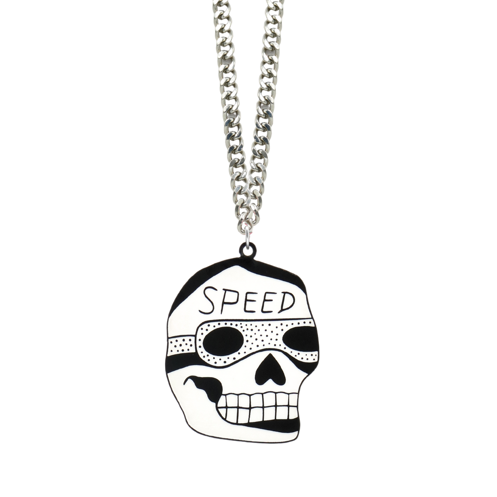 SPEED SKULL NECKLACE